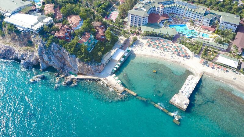 Larissa Hill Beach Hotel Конаклы Экстерьер фото